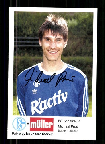 Michael prus autogrammkarte - prus,