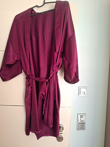 Damen satin kimono - damen,
