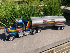 Tin Toy Nylint Camion Tamiya Gasohol Semi truck 72 cm x 12 cm