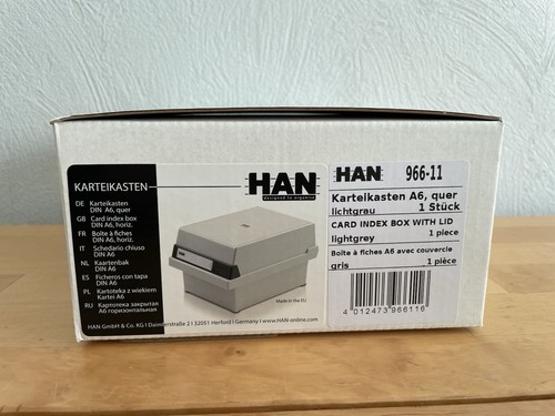 Karteikasten für karten a6 - für,