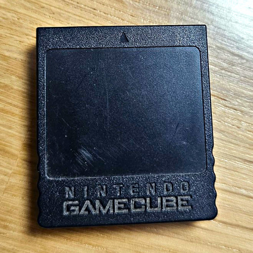 Nintendo gamecube memory card - nintendo,