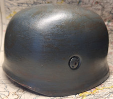 Stahlhelm Fallschirmjäger Miniatur Selten mit Sturmriemen und Innenleben RAR