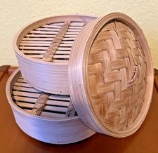 Relaxdays Bambus Dampfgarer