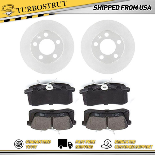 Rear brake rotors - oe,