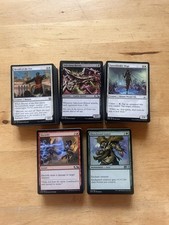 250 MTG Magic TCG Karten: 200 Commons 50 Uncommons Near Mint/ Excellent Englisch