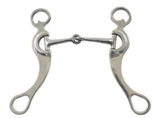 ALU Snaffle-Bit mit Shanks von