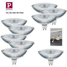 Paulmann GU10 LED QPAR111 4W warmweiß 2700K Reflektor 230V Leuchtmittel Glas Alu