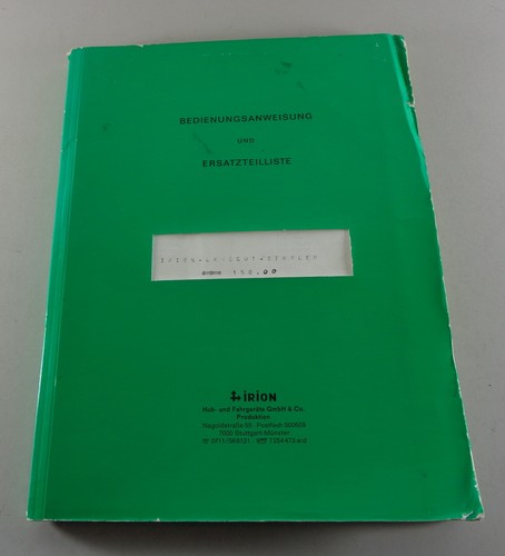 Betriebsanleitung - , &