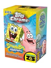 Topps Chrome SpongeBob 25th