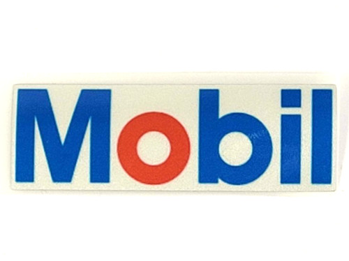 Mobil oil racing aufkleber - oil,
