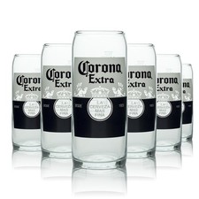 6x Corona Bierglas 0,33l
