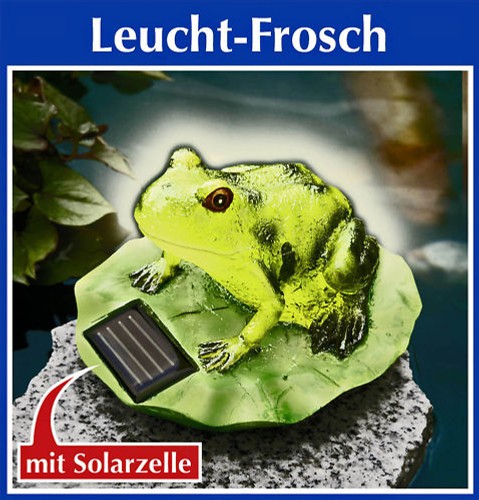 Wenko solar leucht - leucht, frosch