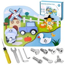 Holz Lernspielzeug Bauernhof