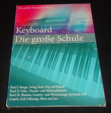 KEYBOARD Die große Schule Band 1-3 im Schuber *Notensammlung* GUTER ZUSTAND