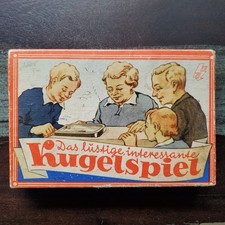 Vintage VEB Süd Spielwarenfabrik, DDR „Das lustige, interessante Kugelspiel, ALT