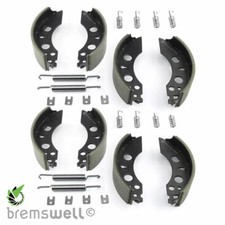 2x Bremsbackensatz 200x50mm für ALKO 2050 2051 Anhänger