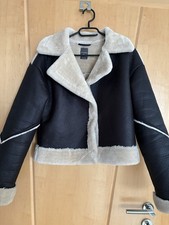 Damen Jacke Leder mit Fell