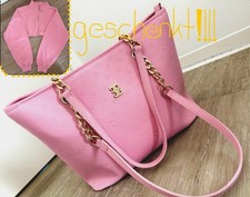 Pierre Cardin Damen hochwertige Handtasche Pink + PINK CROP HOODİE GESCHENKT!!!