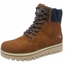 Dockers by Gerli Damen Schnürstiefel in Braun