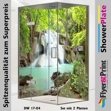Duschrückwand