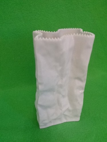 Tütenvase weiß matt - weiß, 22