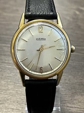 ROAMER Brevete Herren Uhr (35mm) Handaufzug Vintage Armbanduhr ~ Werk läuft