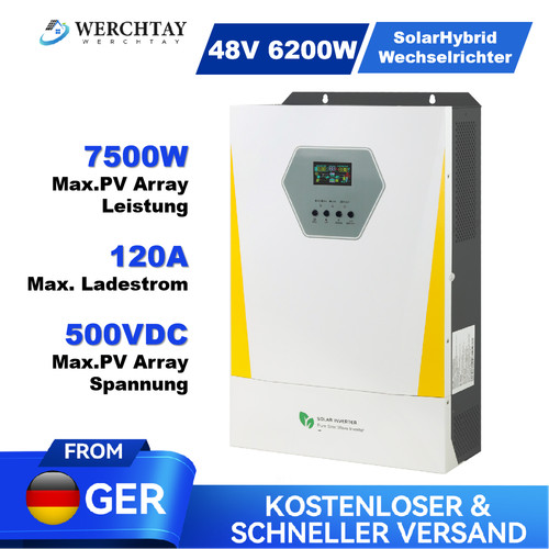 6200w 48v hybrid solar - 6200w,