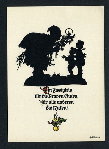 Scherenschnitt künstler - ak,