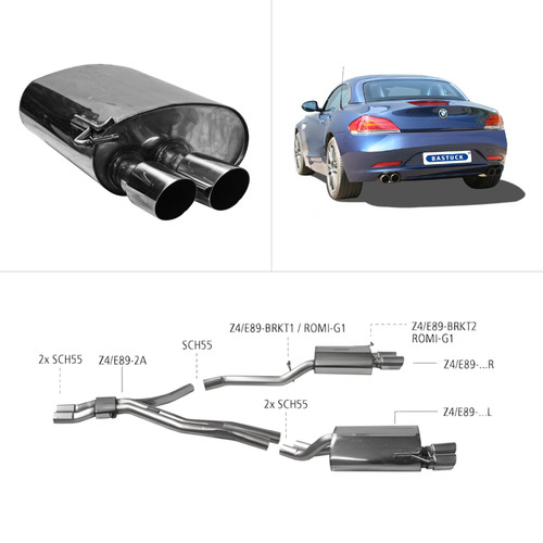 Bastuck sportauspuff bmw - -, z4