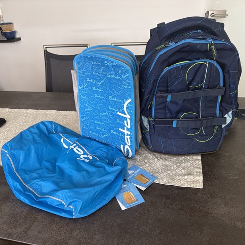 Satch pack schulrucksack blue - schulrucksack,