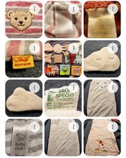 Baby Kleidung Set: Steiff Body Gr 68, Grünspecht Wärmekissen, Schlafsack  70cm