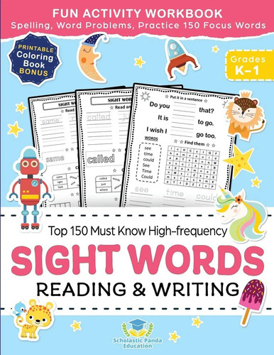 Sight words top 150 - 150, know