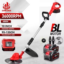 Rasentrimmer & Mäher 10 Zoll – kabellos, bürstenlos, verstellbar