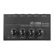 4-Kanal-Audio-Mixer