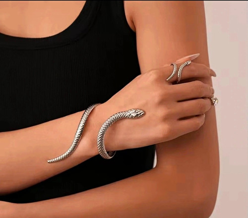 Schlangen armreif armband - armreif,