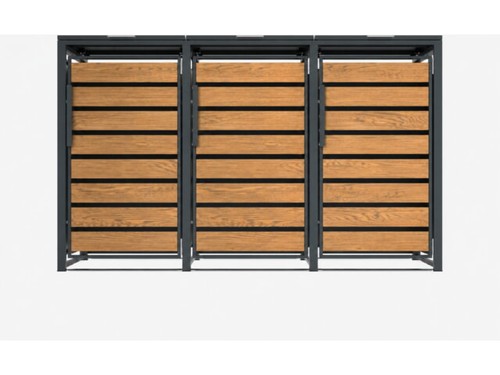 Mhs 3er mülltonnenbox für - mhs,