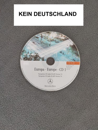 Mercedes navigation audio - cd,