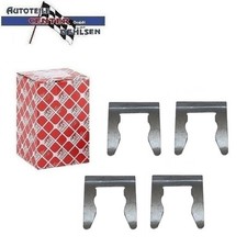 4x FEBI HALTER BREMSSCHLAUCH