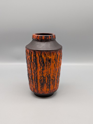 Mid century fat lava - lava, vase