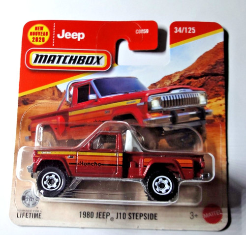 Matchbox 1980 jeep j10 - -,