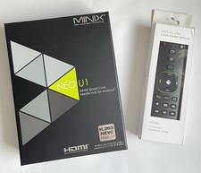 MINIX Neo U1 64-Bit Quad Core Smart TV Box und Neo A2 Lite Wireless AirMouse