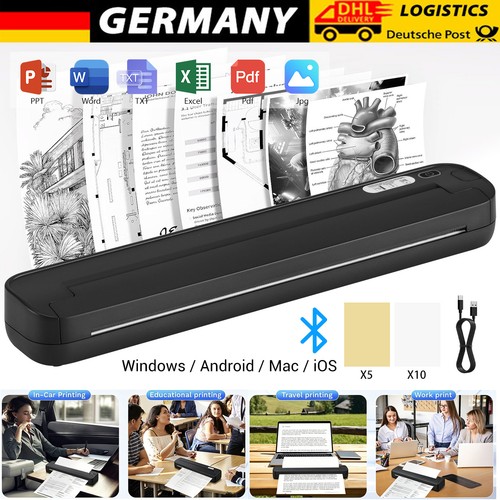 Tragbarer drucker - tragbarer,