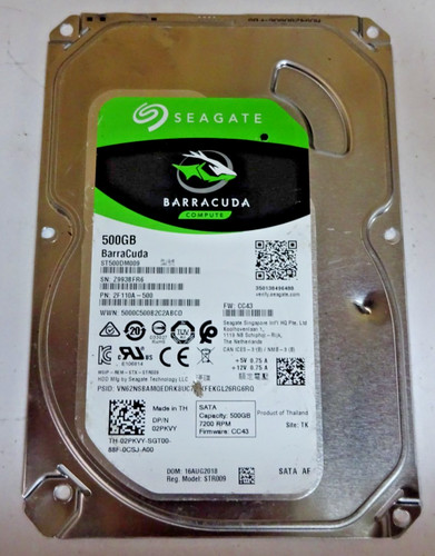 Seagate st500dm009 hdd sata - seagate,