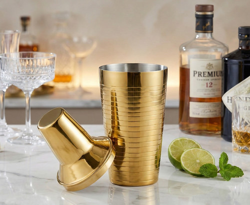 Cocktailshaker 500ml teilig - cocktailshaker, 3-teilig
