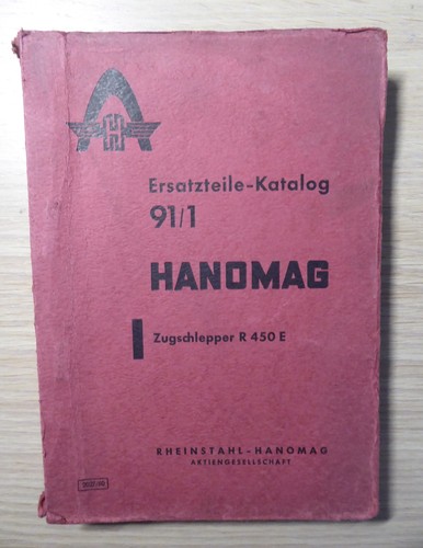 Hanomag schlepper r450e - hanomag,