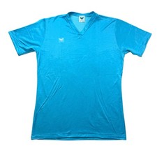 Erima vintage Trikot 80er Gr. 7/8 L Fussball Shirt 80s West Germany Blau ZM60