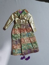 Kleid & Schuhe Barbie Silver