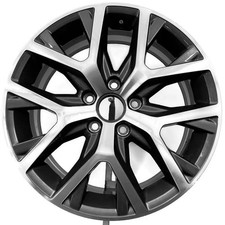 1x Alufelge 17 Zoll 6.0" 5x112 50ET Glanz Graphit 2K5601025 Mg Caddy Rim Wheel