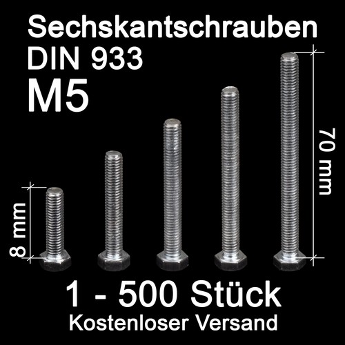 Sechskantschrauben 8 - sechskantschrauben, 8.8