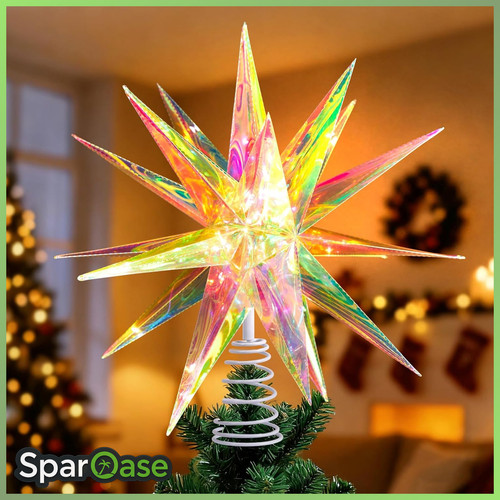 Weihnachtsstern beleuchtet - weihnachtsstern, 35